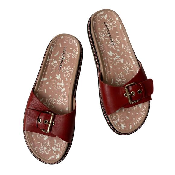 Lucky Brand Leather Sandals - Main Image